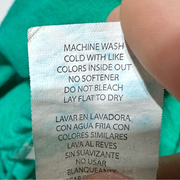 Fabletics Green Net Criss Cross Details Sporty Tank Top Sz XS - Picture 10 of 10